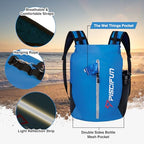 Dry Bag Waterproof (Light Blue / 30L)