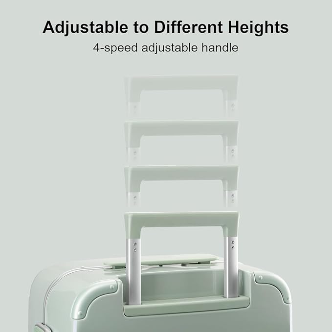 LEVEL8 Zipperless Carry On Luggage Airline Approved - Image 8