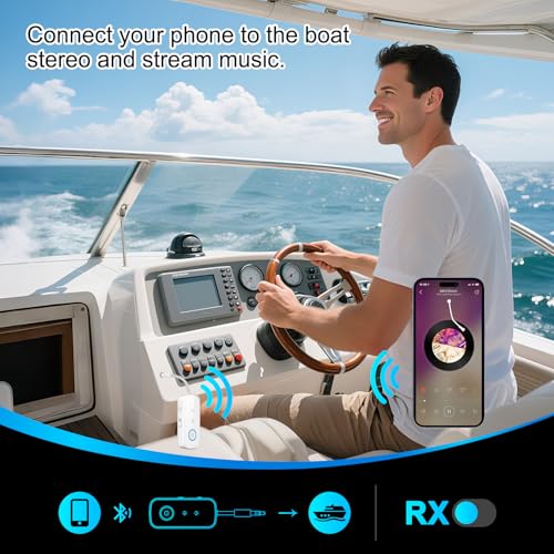 Premium Pro Bluetooth 5.4 Transmitter Receiver (White)