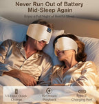 Luxurious Silk Soft Sleep Mask (Champagne Gold)