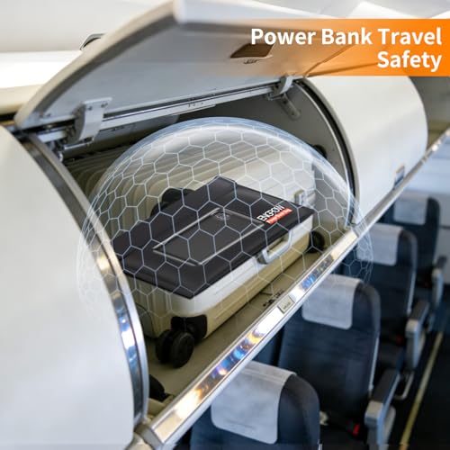 Fireproof Organizer Travel Safe Bag (10.6'' x 6.7'')