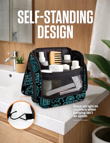 Hanging Travel Toiletry Bag (Surfing Vibes)
