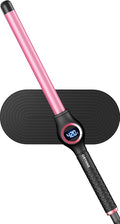 3/4 Inch Curling Wand for Long Hair, Extra Long Barrel Ceramic Wand Curling Iron, 7 Adjustable Heats, 110-240V Dual Voltage Hair Wand Curler, 60 Minutes Auto Shut Off