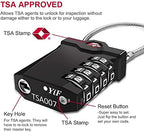 ZHEGE Travel Locks, TSA Approved Locks - Image 2
