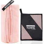 Microfiber Travel Towel (Pink / XS:12"×24")