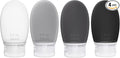 Silicone Travel Bottles for Toiletries TSA Approved Travel Size Containers Set by imuviy
