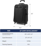 Travelpro Maxlite 5 Softside Expandable Upright 2 Wheel Carry-on Luggage - Image 6