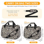 Underseat Carry On Luggage Bag (Leopard / 16IN)