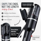 Mini 2 Original Cordless Split End Hair Trimmer for Dry (Black / Rechargeable Battery)