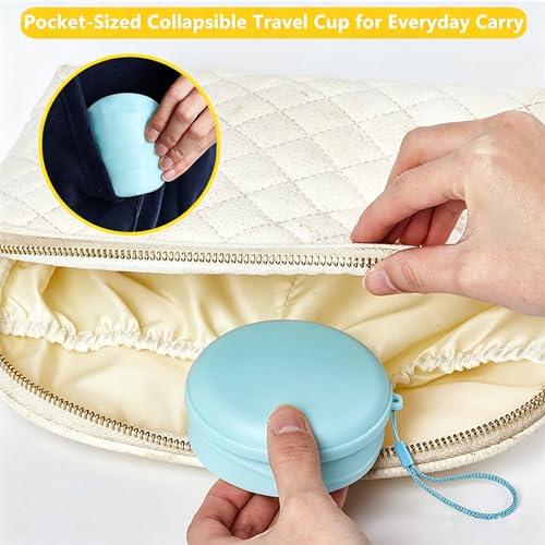 Collapsible Cup for Travel (Blue)