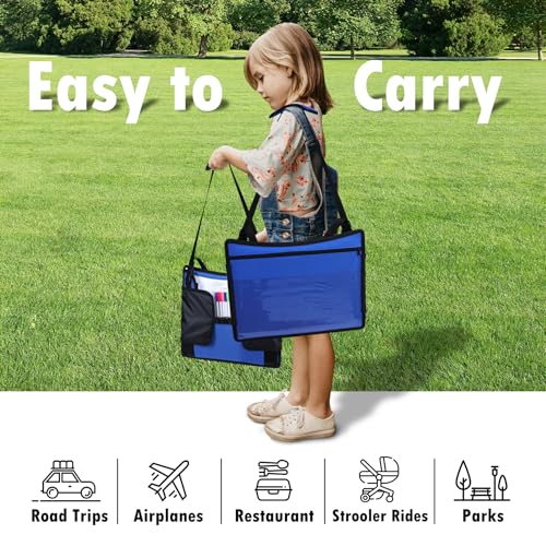 Kids Travel Tray (Navy Blue-2PCS)