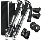 Hiking Poles Collapsible (Grey（110-130cm）)