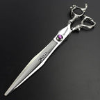 6/7/7.5/8/9 inch Japanese 440C Styling Studio Scissors Barber Professional Styling Tool Set Scissors (7-inch Platte schaar)