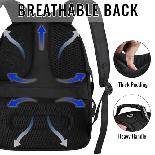 Large Laptop Backpack for Women (17 Inch / Pink)