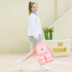 CCJPX Girls Backpack, 16 inch School Laptop Bag College Bookbag, Anti Theft - Image 5
