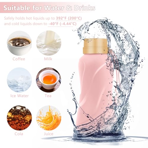 Collapsible Water Bottles (Pink)