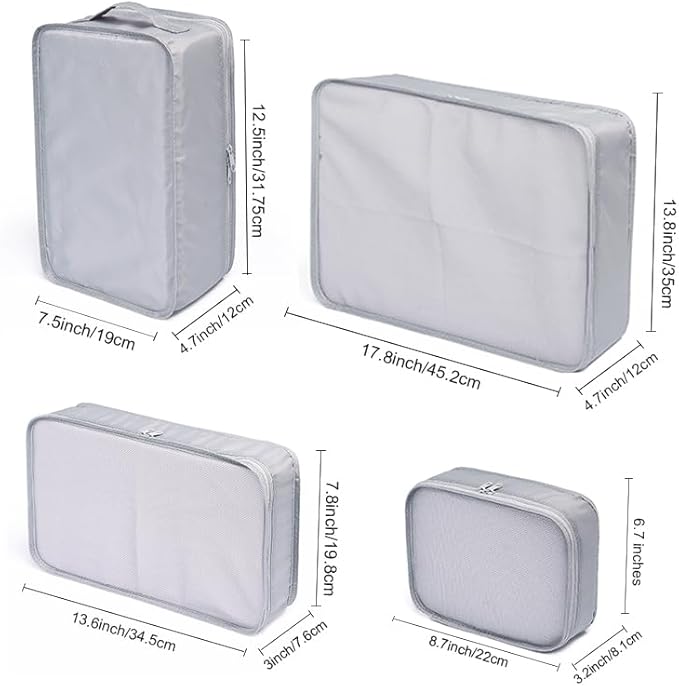 JJ POWER Travel Packing Cubes, Luggage Organizers - Image 2