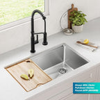 Fairlane 32 in Undermount Workstation Single Bowl 18 (32 Inch / Single Bowl Workstation — Undermount)