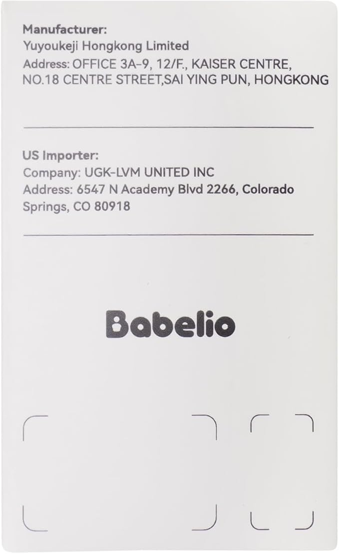 Babelio White Noise Sound Machine, Night Light, Mini and Portable, 15 - Image 10