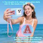 Waterproof Phone Pouch Floating (Iridescent Pink Letter)