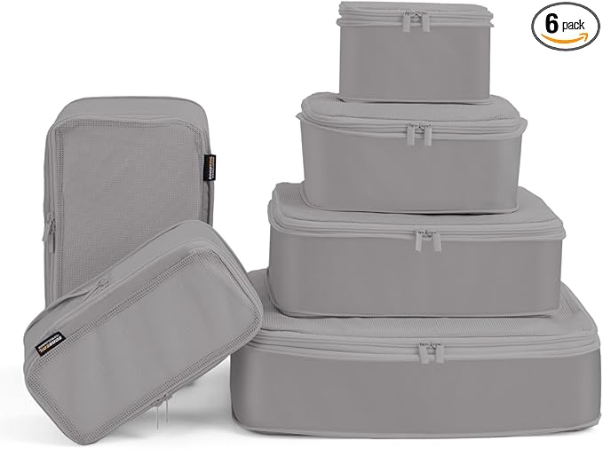 6 Set Compression Packing Cubes by SOARSAIL