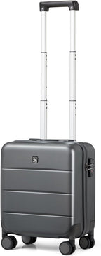 Hanke 16 Inch Underseat Carry On Luggage Hard Shell Suitcases by Hanke