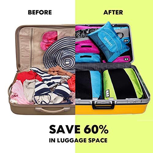 8 Set Packing Cubes (8 set - Rose/Blue)