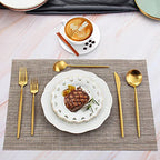 Matte Gold Silverware Set (Matte Gold)