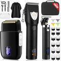 Professional Hair Clipper Set for Men (Black-978)