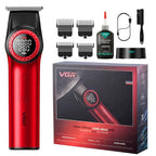 977 Cordless Hair Trimmer for Men with Zero (Red)