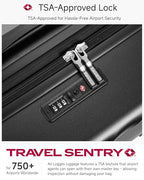 20 Inch Carry On Luggage 22x14x9 Airline Approved (Carry-On 20-Inch / Cherry)