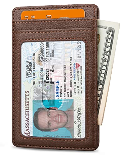 Mens Slim Wallet (Chicago Coffee)