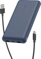 Belkin Portable Charger, USB C Power Bank 20000 mAh w/ 2 USB-A Ports, 15W w/ by Belkin