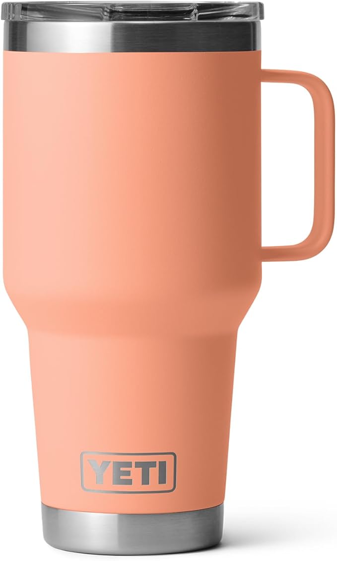 YETI Rambler 30 oz Travel Mug, Stainless Steel, Vacuum Insulated - Image 6