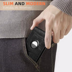 AirTag Wallet (Luxurious Black)