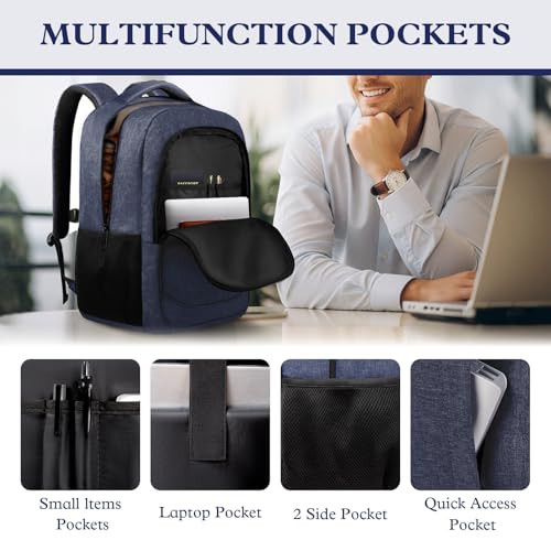 17" Travel Laptop Backpack (Blue / 17.3 Inch(40L))