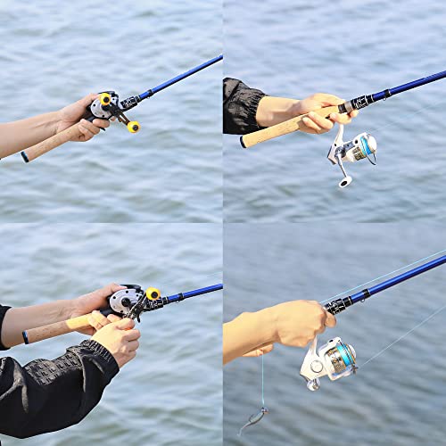 XPEDITE PRO Telescopic Fishing Rods (6'6" Rod-Spinning)