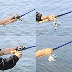 XPEDITE PRO Telescopic Fishing Rods (6'6" Rod- Casting)