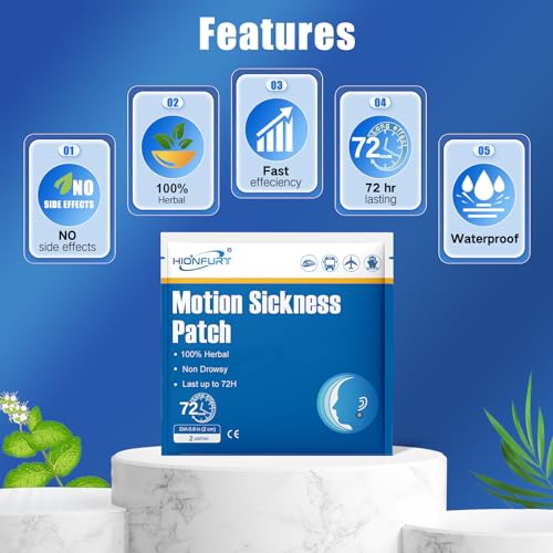 64ct Motion Sickness Patches