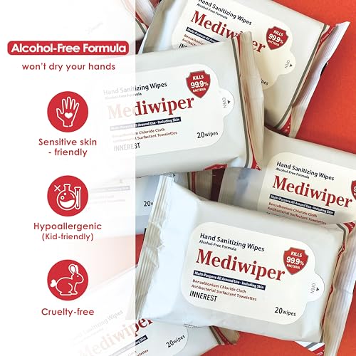 MEDIWIPER 80ct Alcohol (80 Wipes (80*1))
