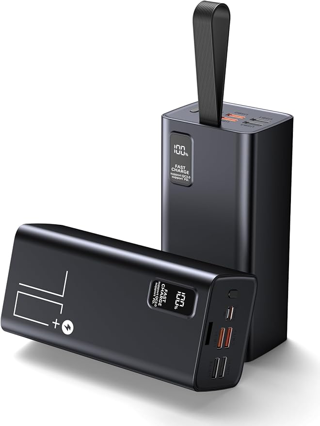 Portable Charger 70000mAh Power Bank High Capacity, 30W PD & QC 3.0 Fast by Unknown
