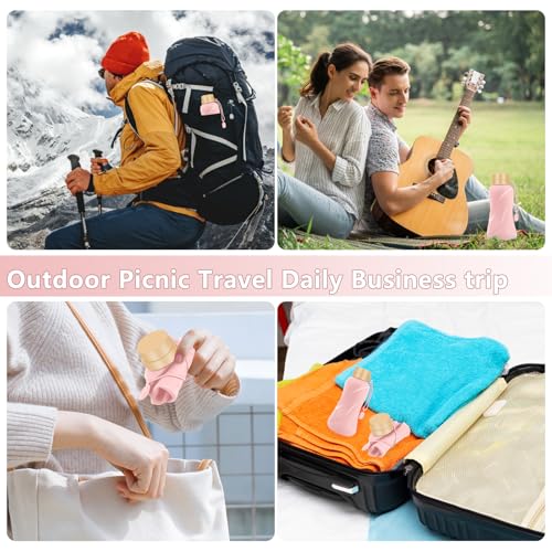 Collapsible Water Bottles (Pink)