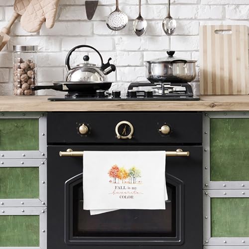 Fall Decor Kitchen Towels (Fall Color)