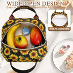 Insulated Lunch Cooler Bag (Sunflower)
