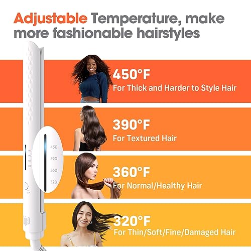 Hair Straightener (White)