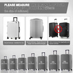 Travel Luggage Cover (Slate Gray / 22-23inch)