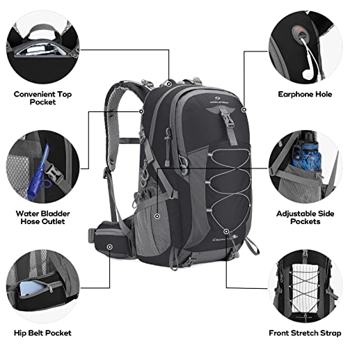 50L Hiking Backpack (50l Black / 50L / Daypack Backpacks)