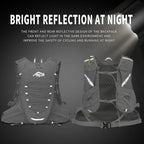 Running Hydration Vest for Men Women Water Backpack for Running 3L Running - Image 5