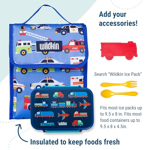 Insulated Lunch Bag for Kids (Heroes)