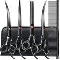 Dog Grooming Kit (Black / 5 Piece)